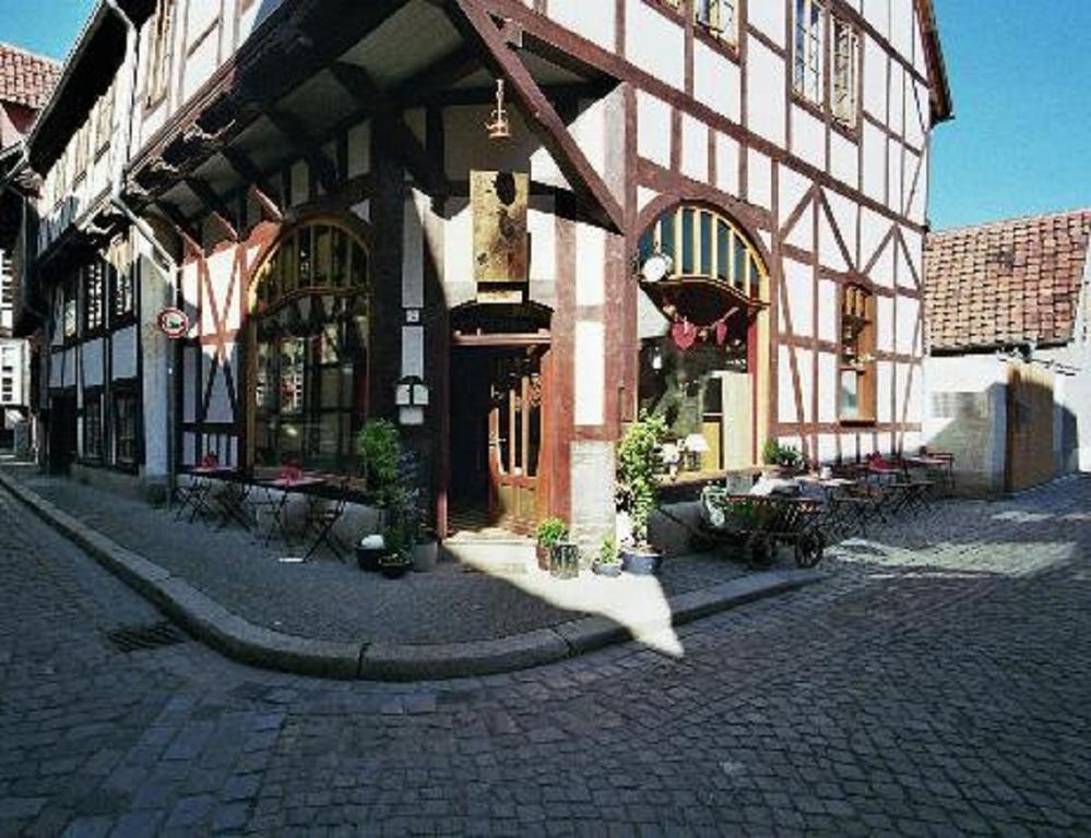 Himmel & Hoelle Ferienhaeuser เควดลินบวร์ก ภายนอก รูปภาพ